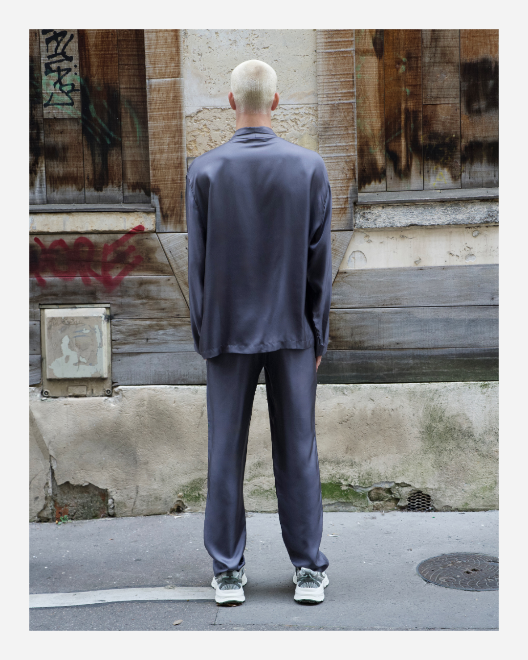 ASTOR JACKET IN ASH GRAY