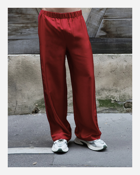 ABBY PANTS IN RED/PINK