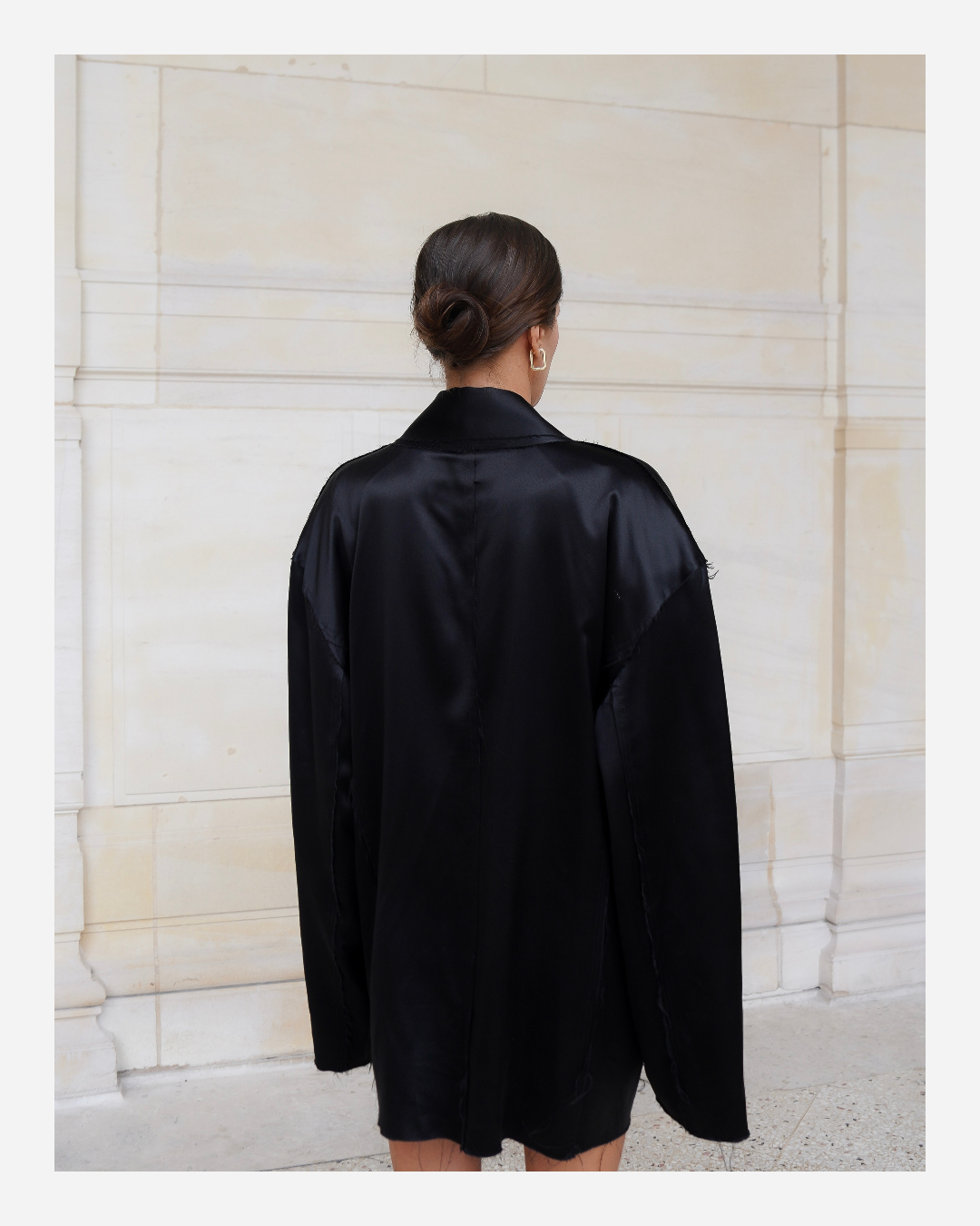 TALBOT JACKET IN PURE BLACK
