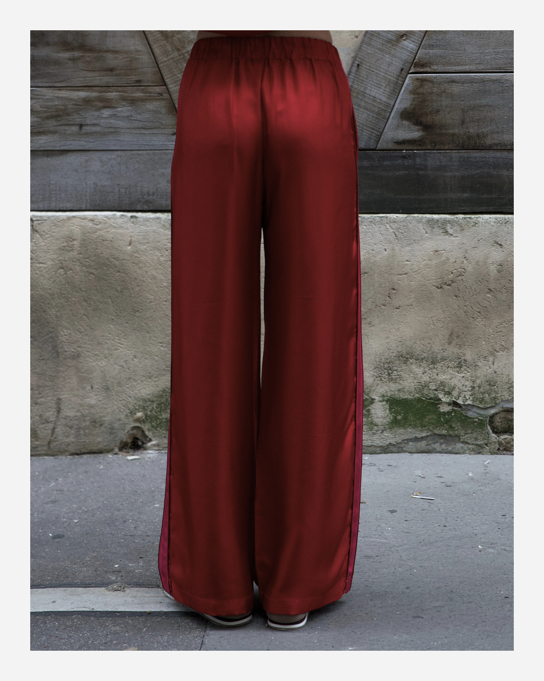 ABBY PANTS IN RED/PINK