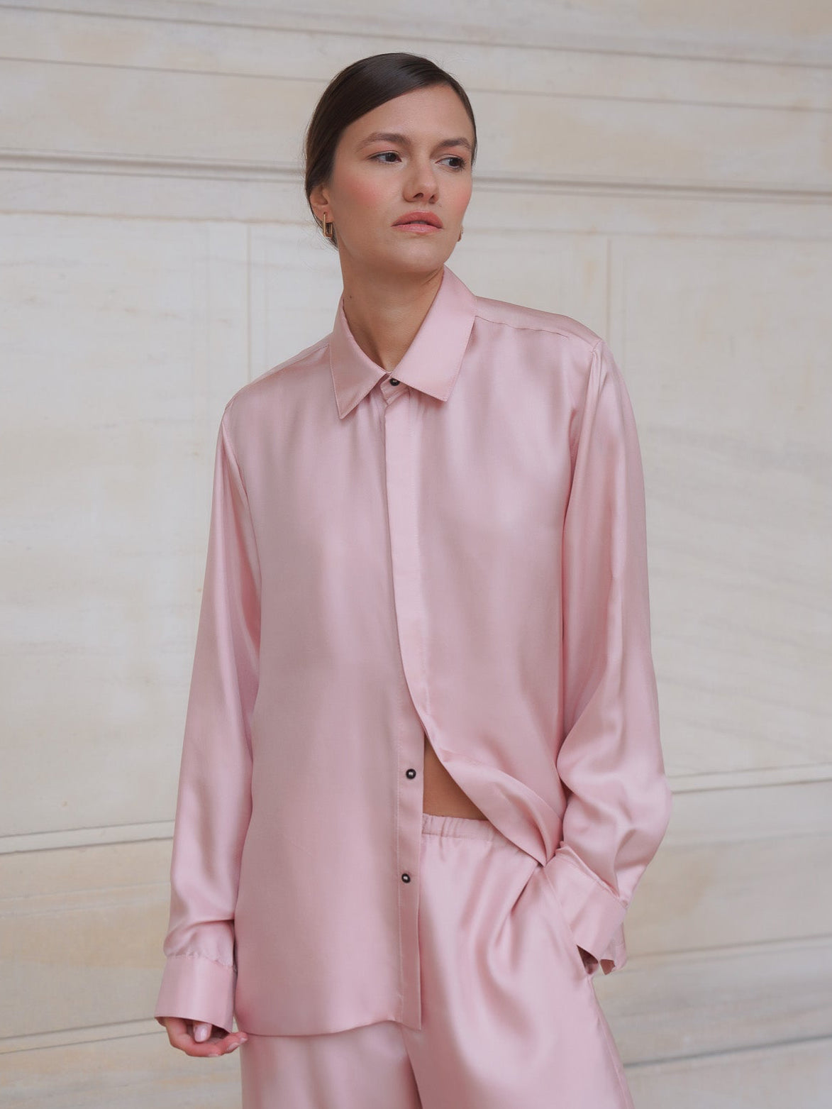 SAVOY SHIRT IN ROSE
