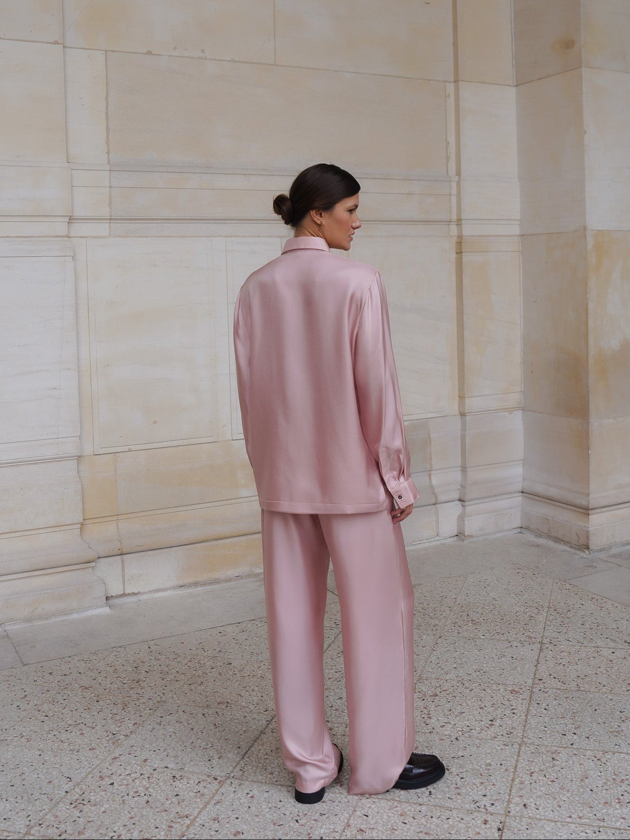 YORK TROUSER IN ROSE