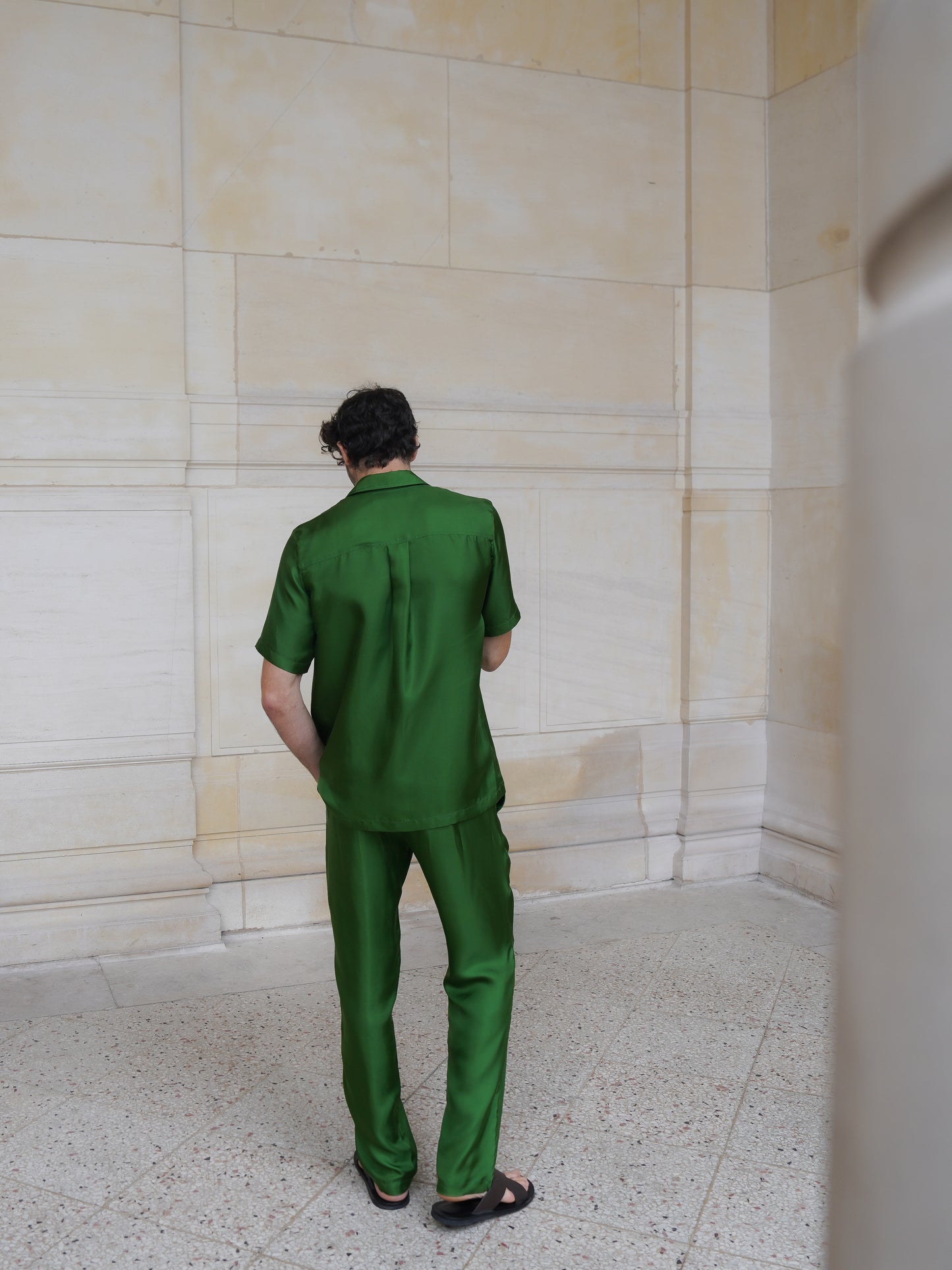 RYDER TROUSERS IN GRASS GREEN