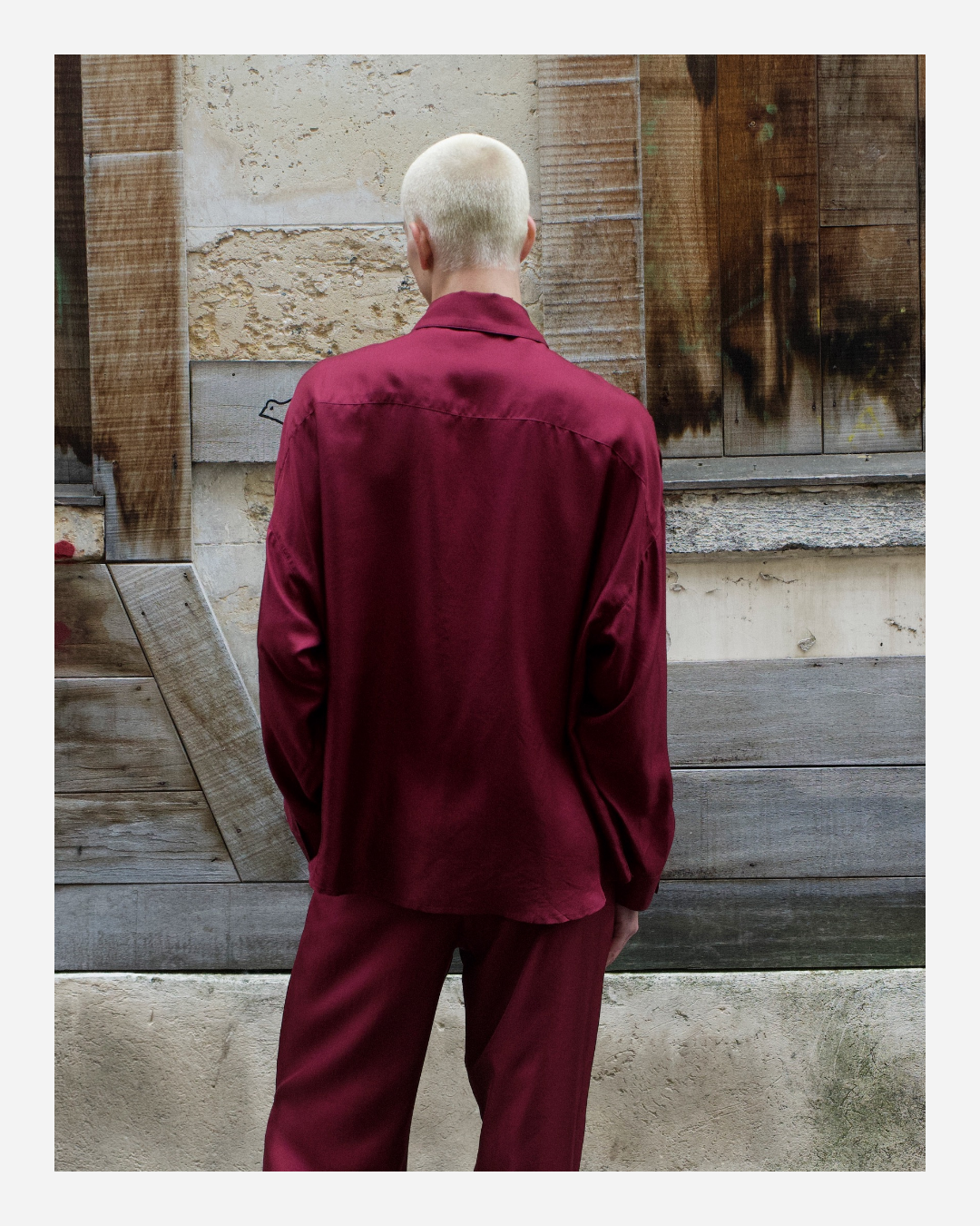 MURRAY SHIRT IN MERLOT
