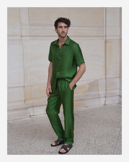 RYDER TROUSERS IN GRASS GREEN
