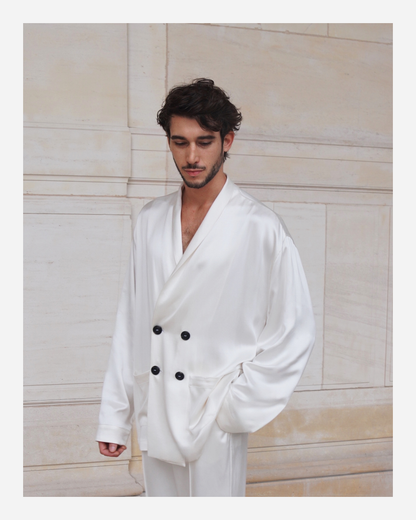 ASTOR JACKET IN IVORY