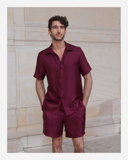 HOGG BERMUDA IN MERLOT