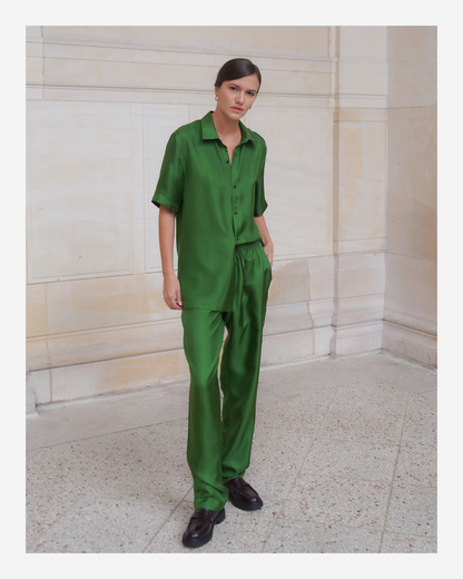 RYDER TROUSERS IN GRASS GREEN