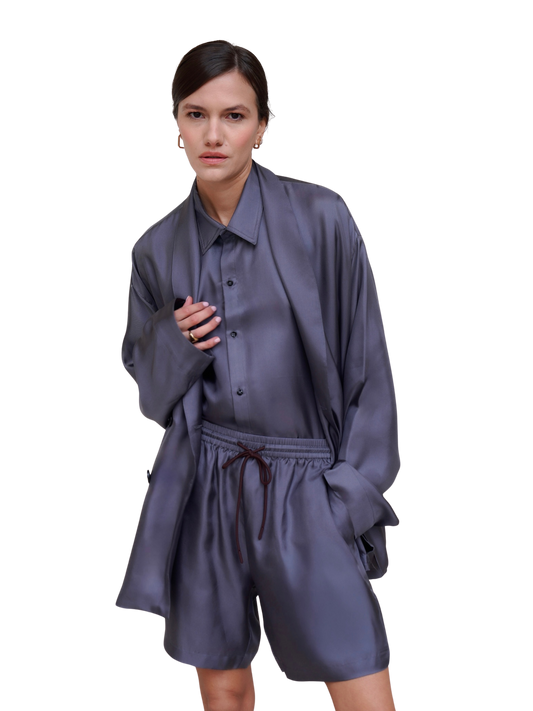 HOGG BERMUDA IN ASH GRAY