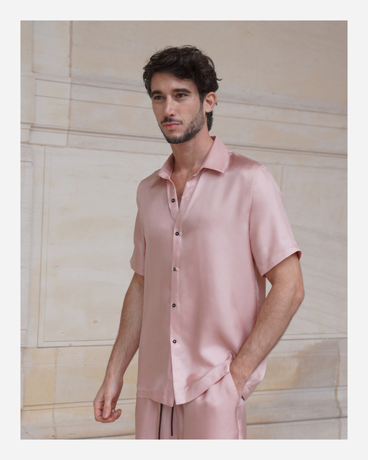 JAMES SHIRT IN ROSE