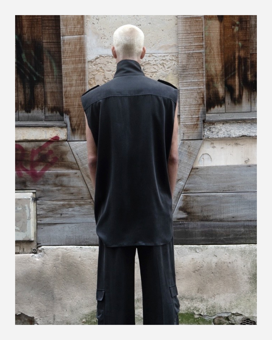 ELIOT CARGO IN BLACK WASHED