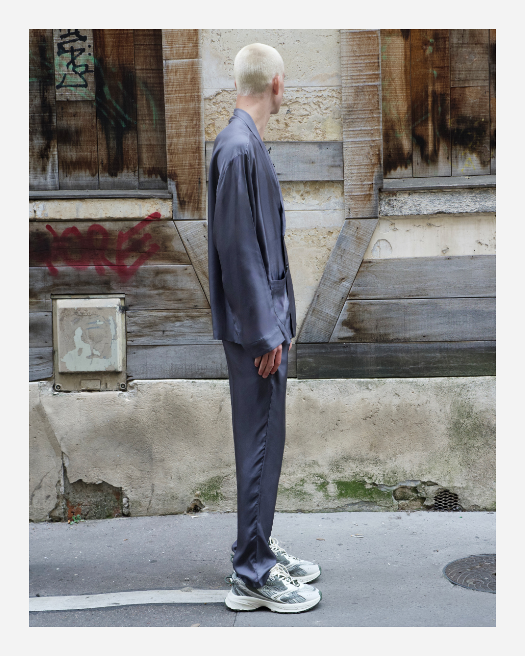 ASTOR JACKET IN ASH GRAY