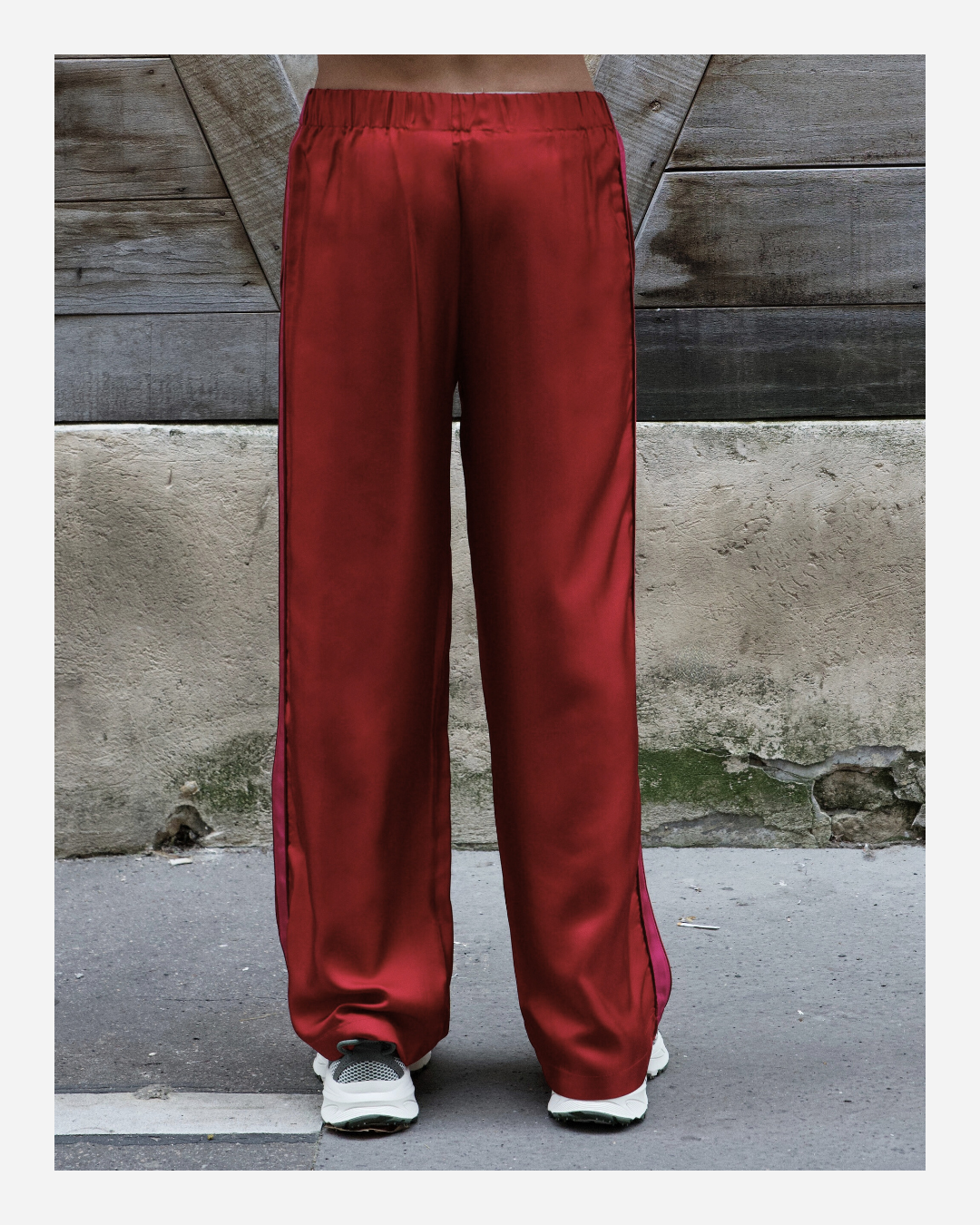 ABBY PANTS IN RED/PINK