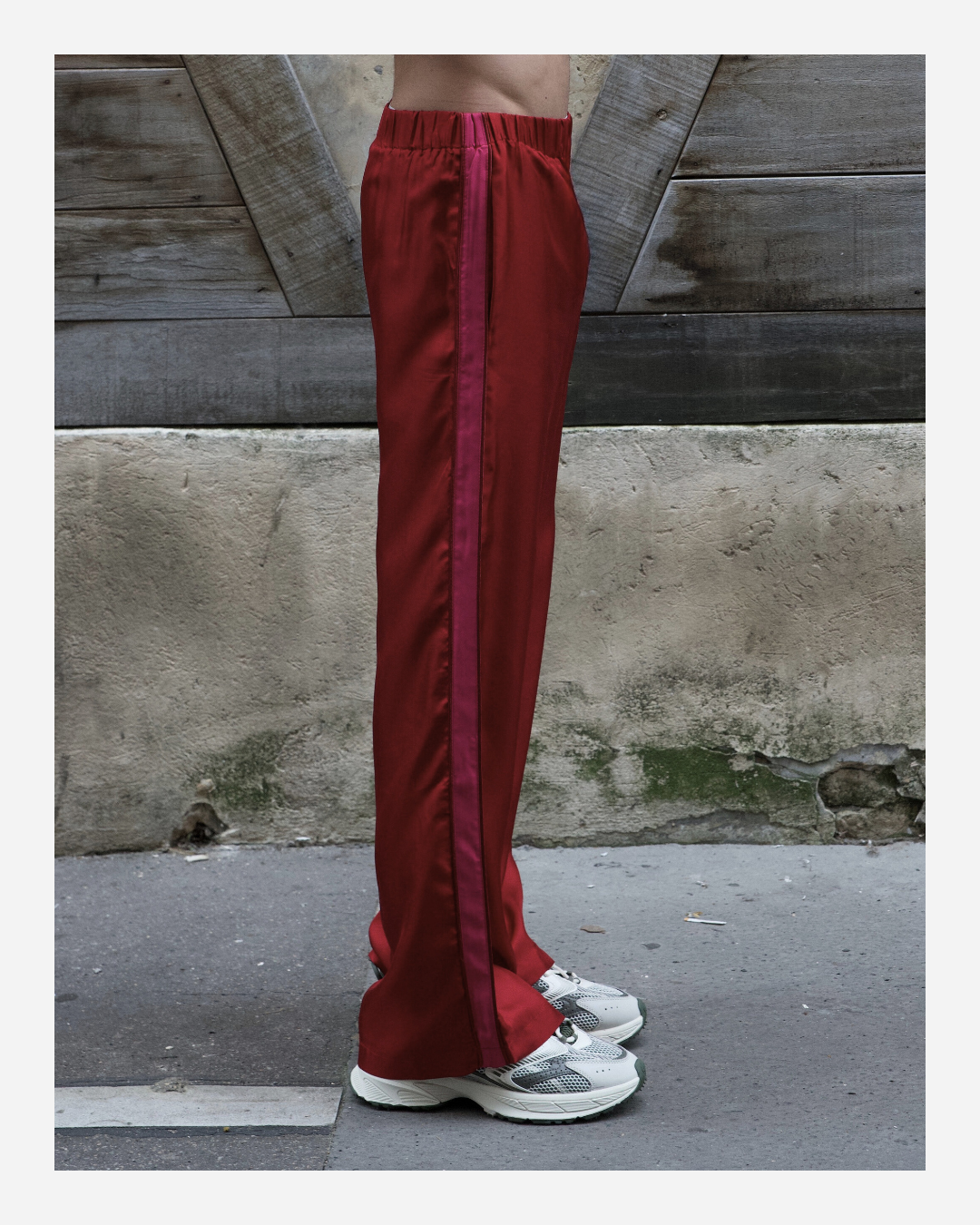 ABBY PANTS IN RED/PINK