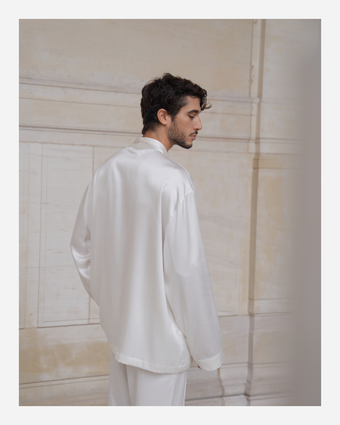 ASTOR JACKET IN IVORY