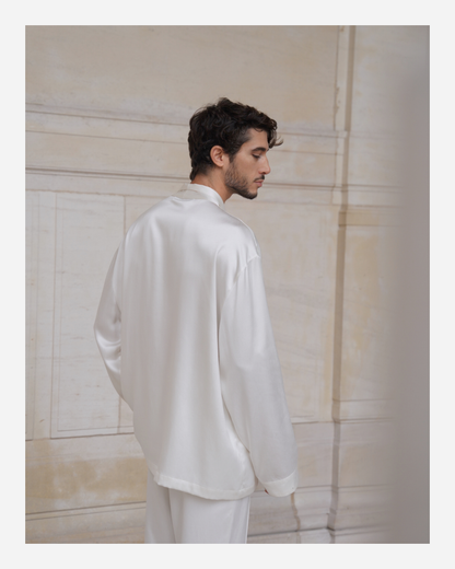 ASTOR JACKET IN IVORY