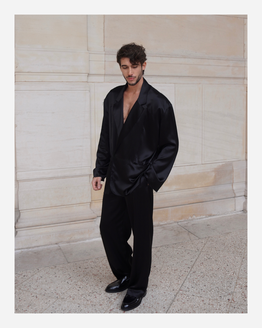 TALBOT JACKET IN BLACK