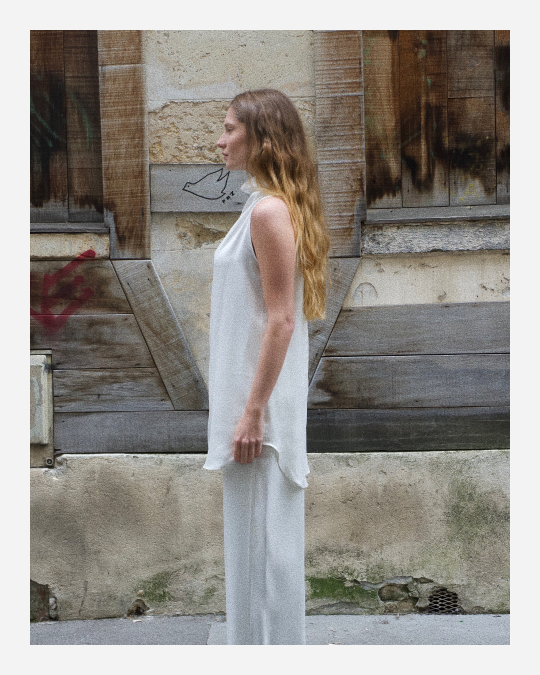 MIA BLOUSE IN PURE WHITE