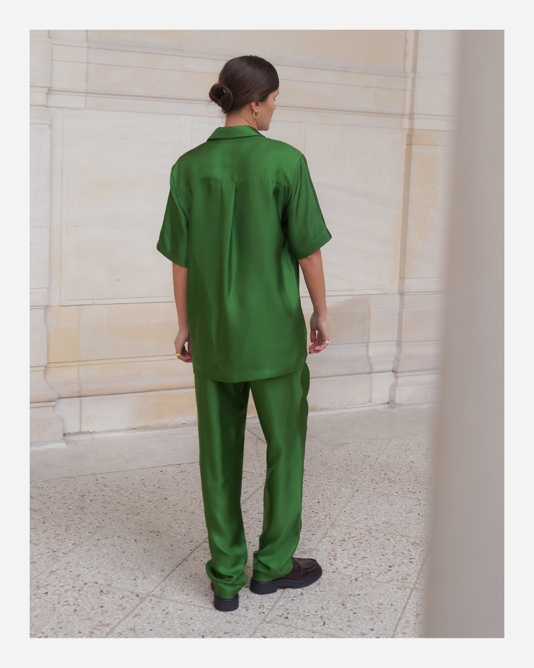 RYDER TROUSERS IN GRASS GREEN