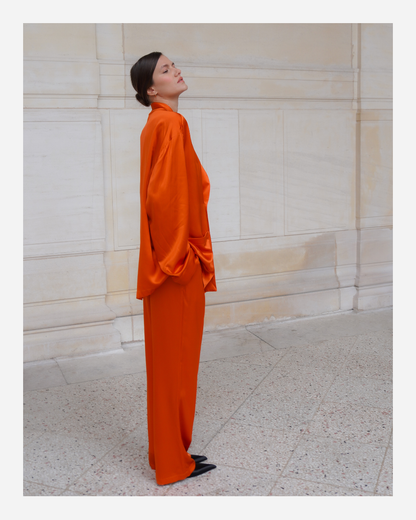 EDEN TROUSERS IN PURE ORANGE
