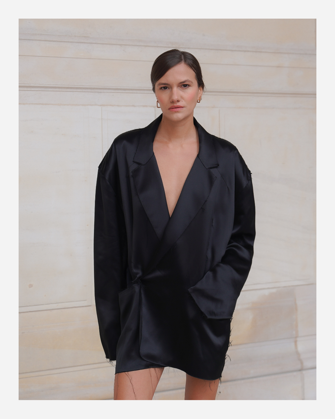 TALBOT JACKET IN PURE BLACK