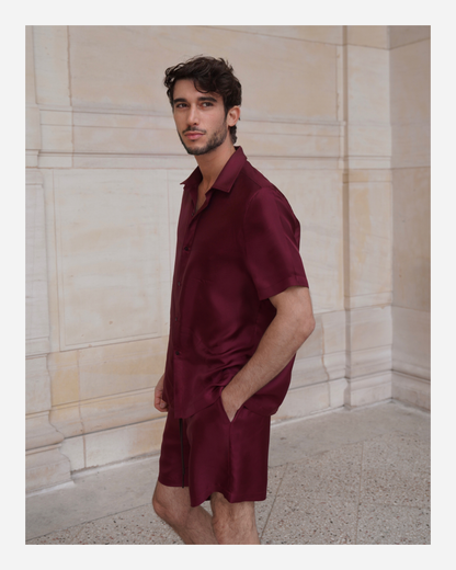 HOGG BERMUDA IN MERLOT