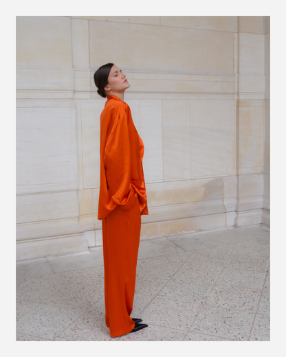 ASTOR JACKET IN PURE ORANGE