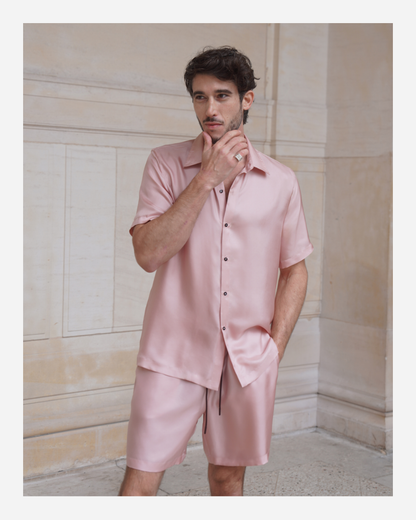 JAMES SHIRT IN ROSE