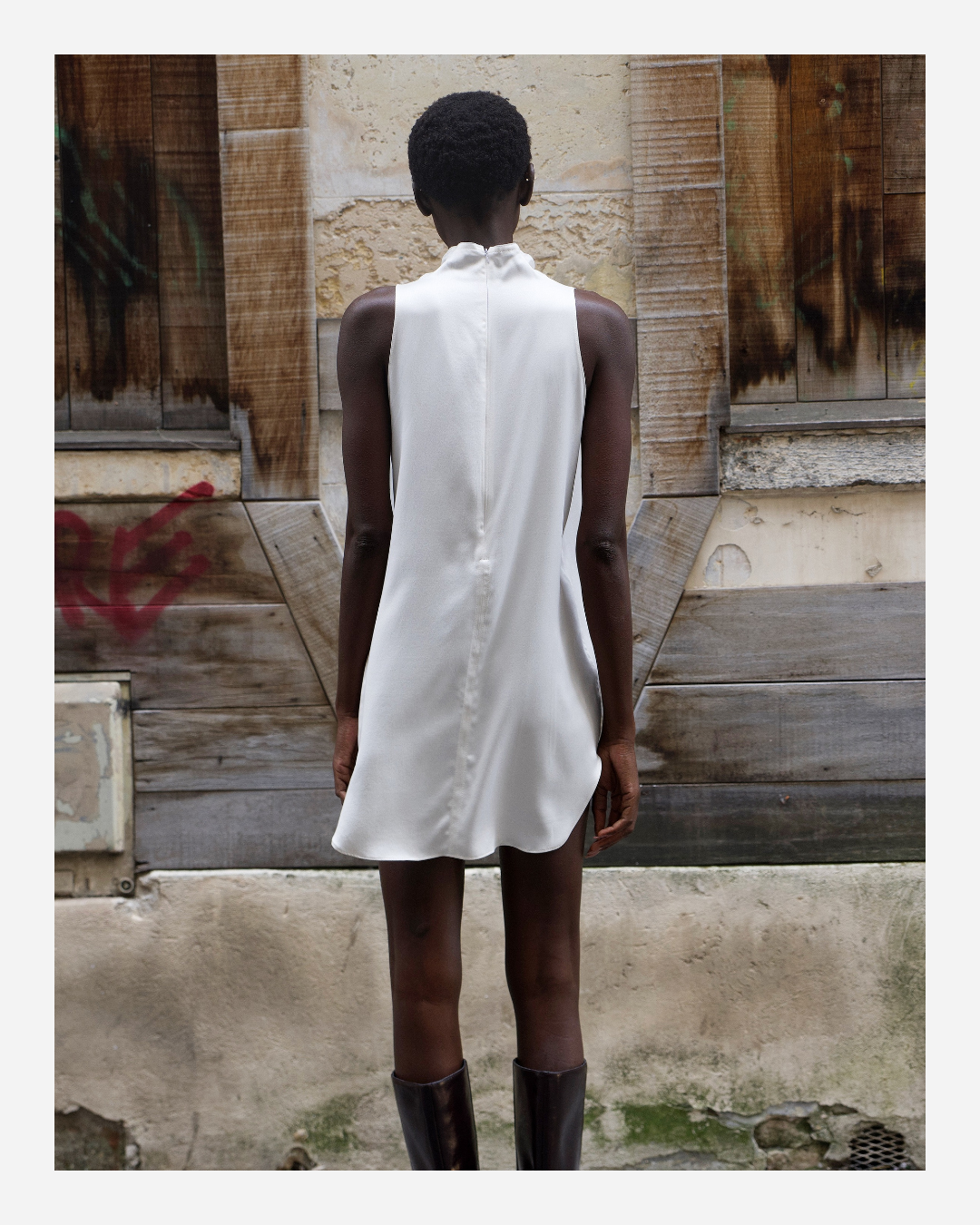 MIA BLOUSE IN PURE WHITE