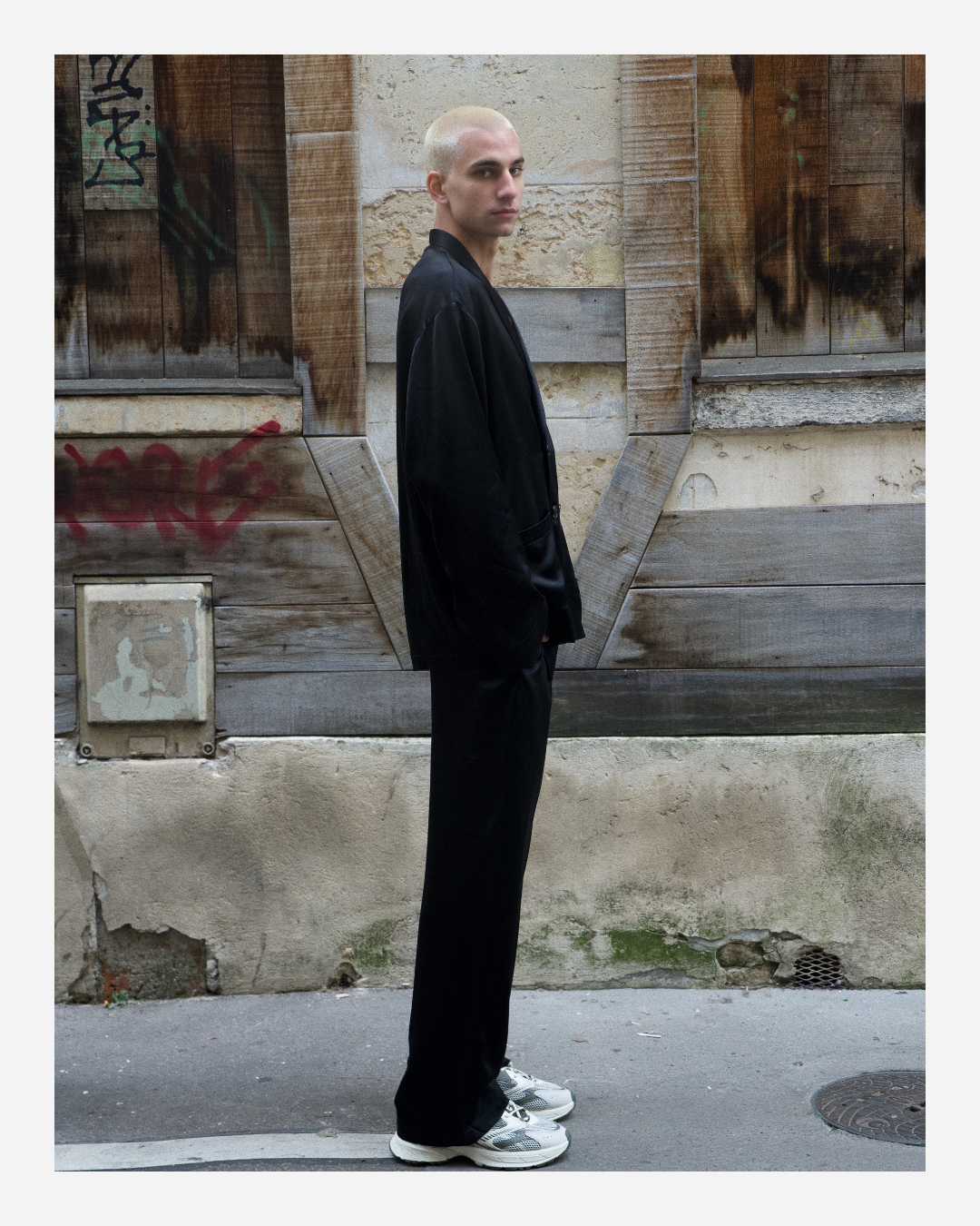 YORK TROUSERS IN PURE BLACK