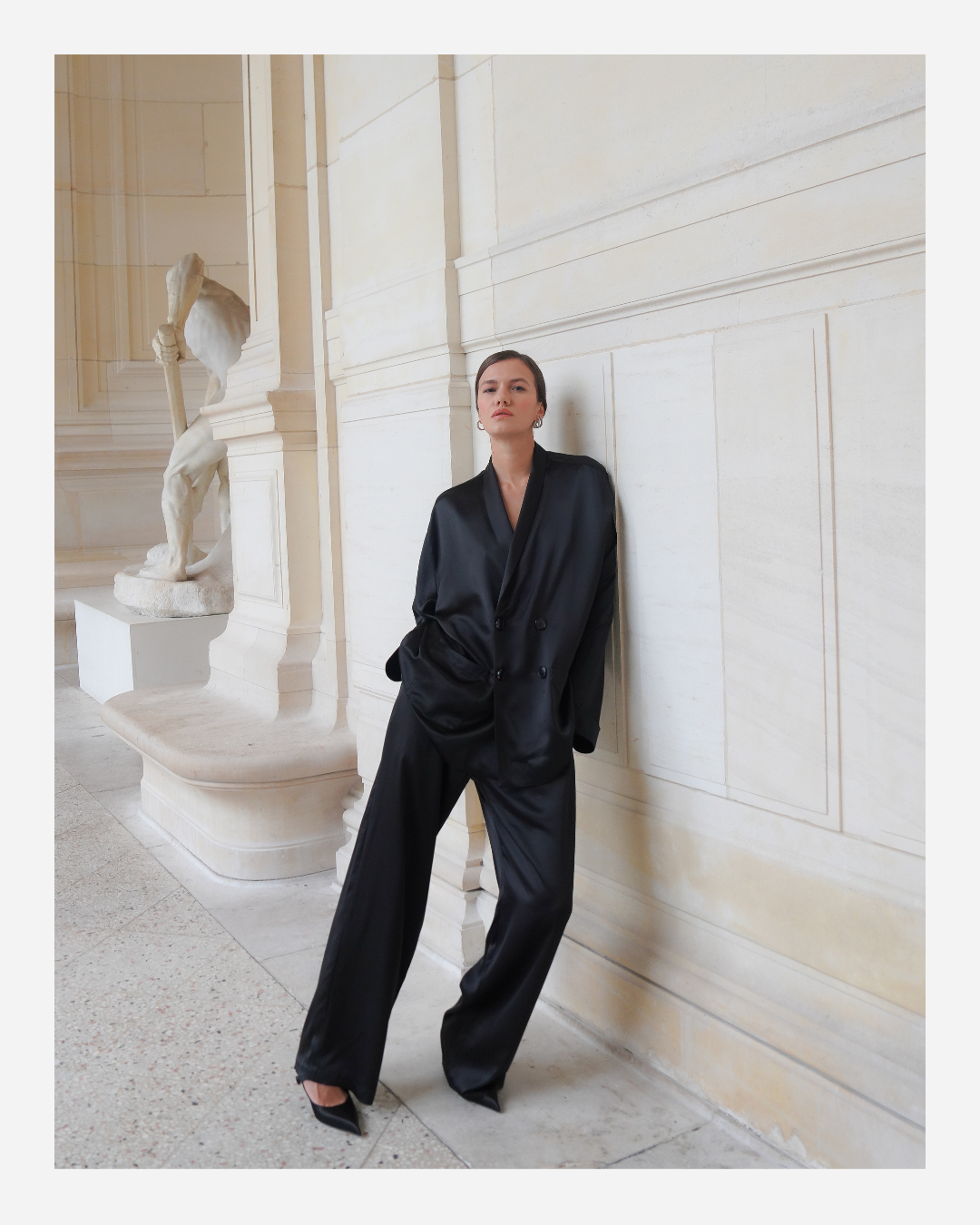 ASTOR JACKET IN PURE BLACK