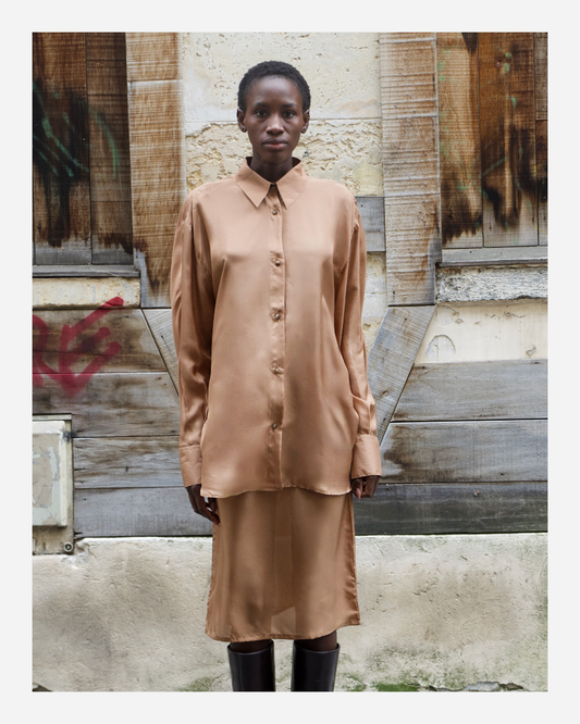 HALEY SHIRT IN LATTE