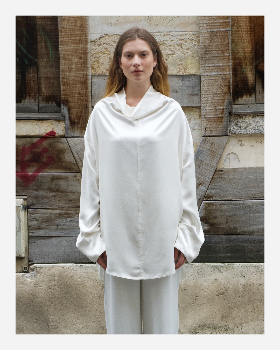 DIANA BLOUSE IN PURE WHITE