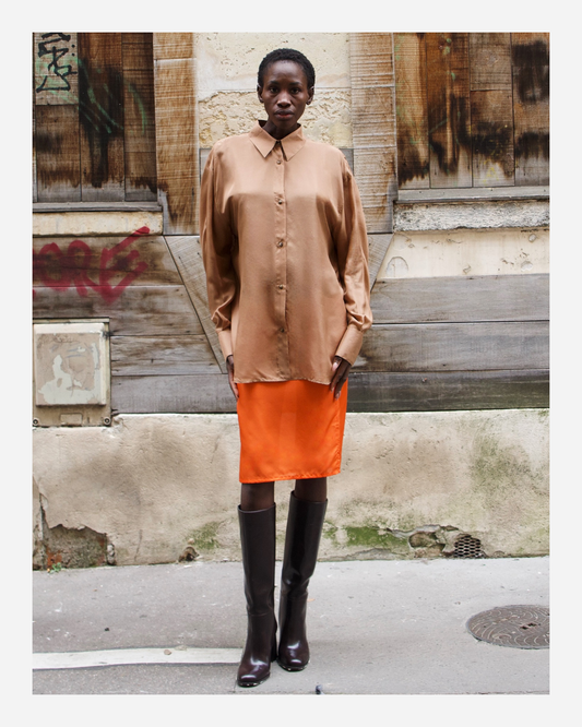 KATE SKIRT IN ORANGE