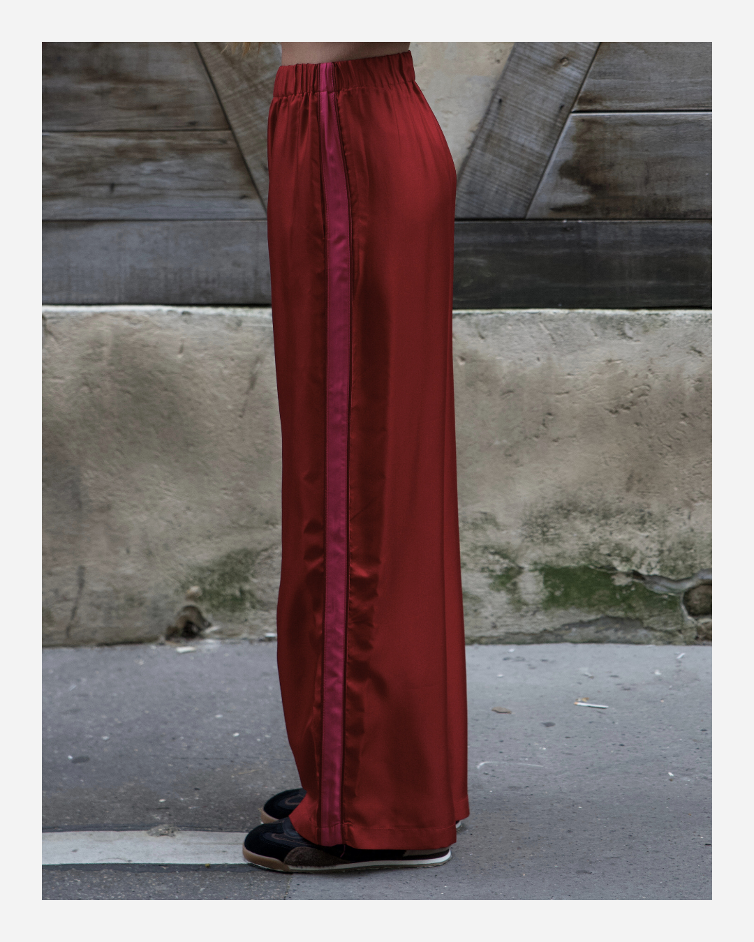 ABBY PANTS IN RED/PINK