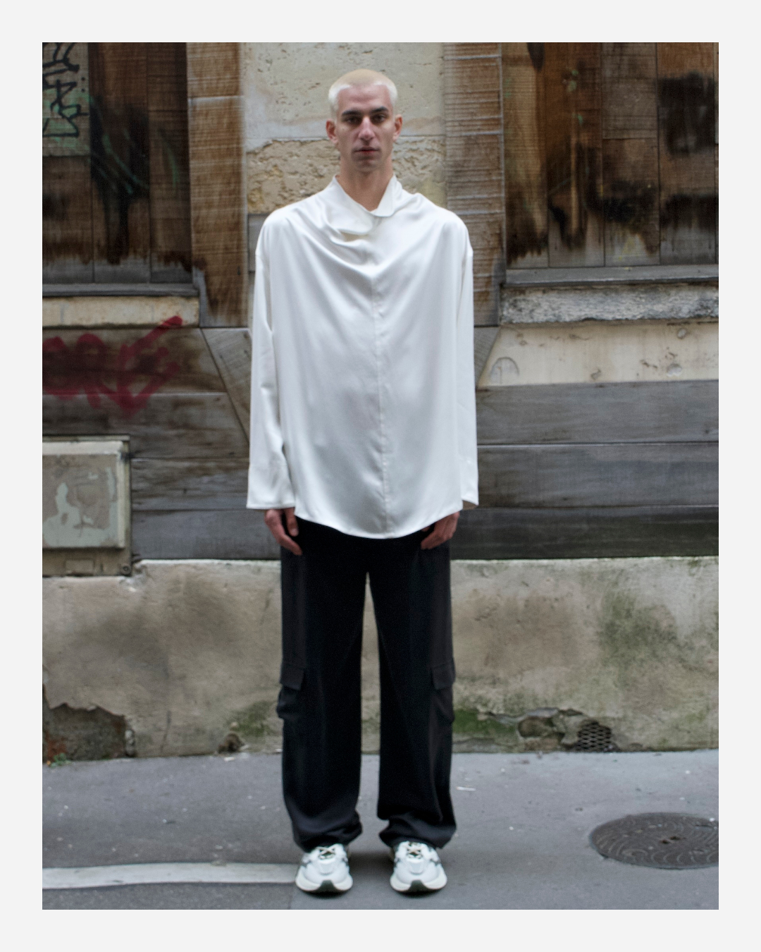 DIANA BLOUSE IN PURE WHITE