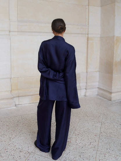 YORK TROUSERS IN OXFORD BLUE