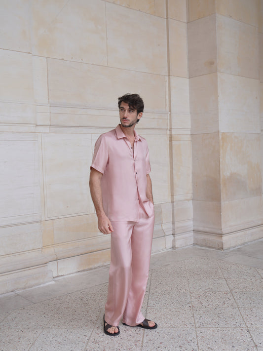 YORK TROUSER IN ROSE