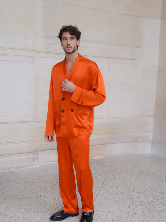 EDEN TROUSERS IN PURE ORANGE