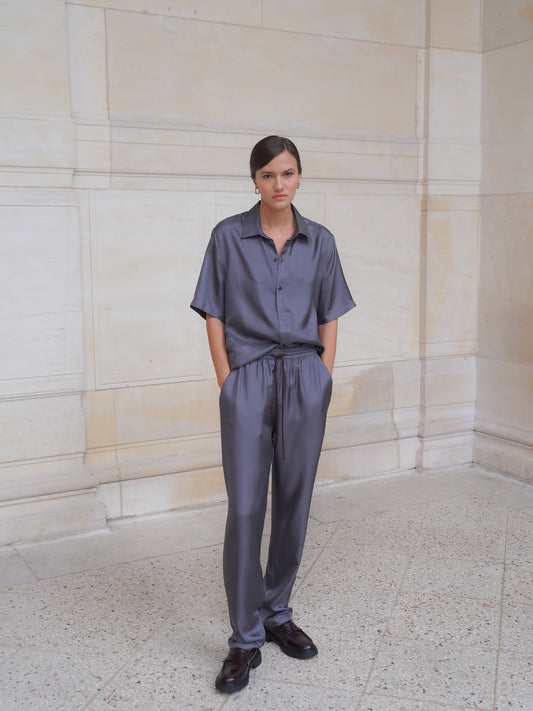 RYDER TROUSERS IN ASH GRAY