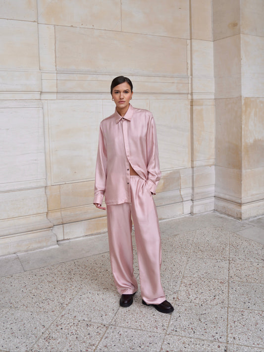 YORK TROUSER IN ROSE
