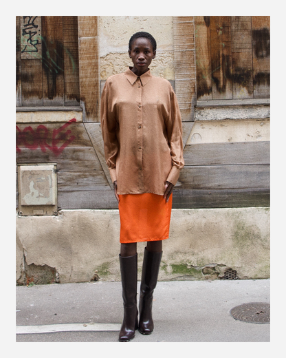 KATE SKIRT IN ORANGE