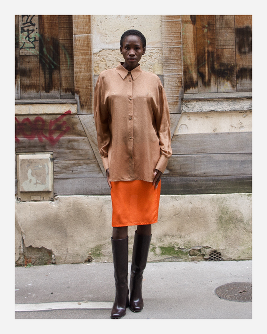 KATE SKIRT IN ORANGE