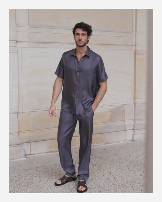 RYDER TROUSERS IN ASH GRAY